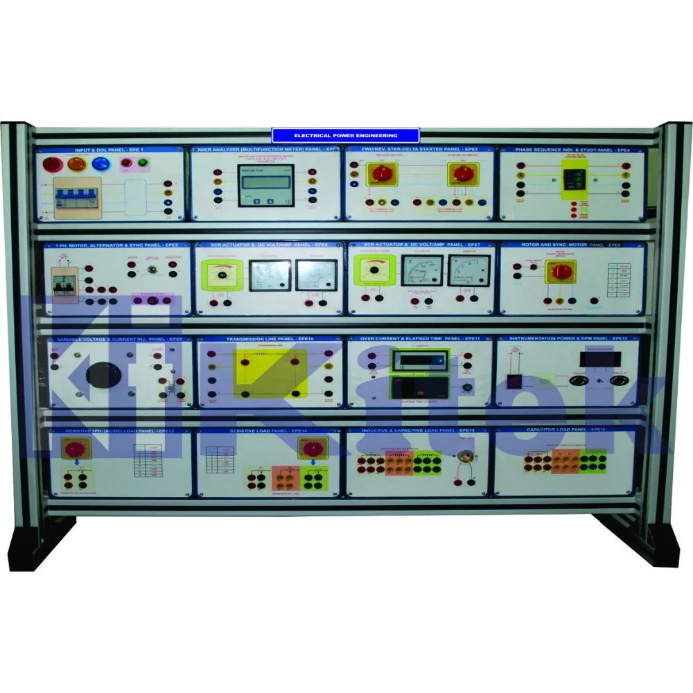 Transmission Line Trainer Electrical Machine Trainer Educational