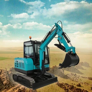 Ce Epa Small Bagger Excavator Kubota Engine Farm Cabin 360 Degree Multifunction Mini Digger