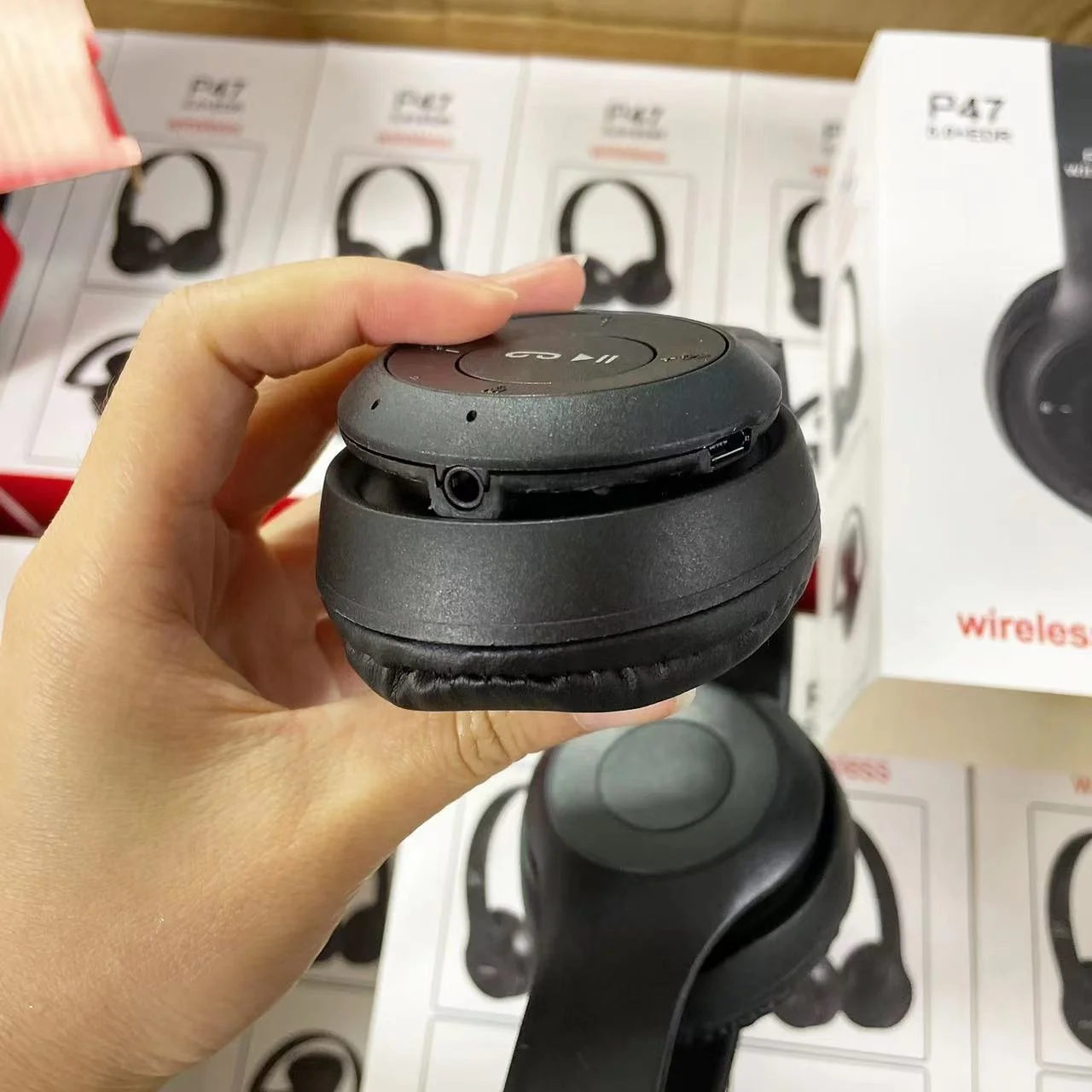 Headphone P47 Wireless Original Factory Durability Earphones Foldable Headset Audifonos P47 Mini Headset With Bulk Cheaper Price