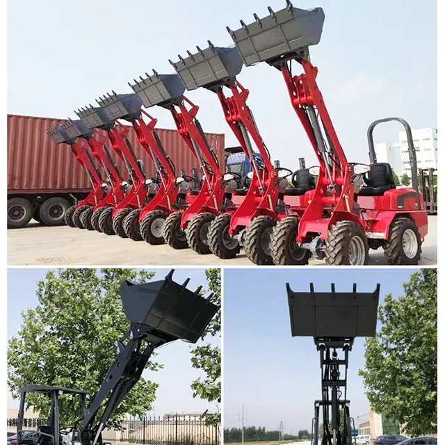 Hengwang ZL916 CE Certificate 4x4 Front End Loaders Mini Wheel Loader for Sale
