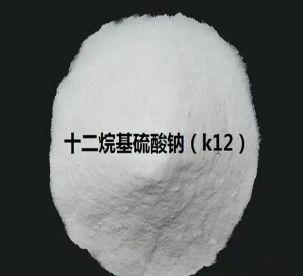 Factory Price 92% Detergent Shampoo Chemical Sodium Lauryl Sulfate SLS K12 Needles K12 Powder Needles SLS for Cosmetic Soap