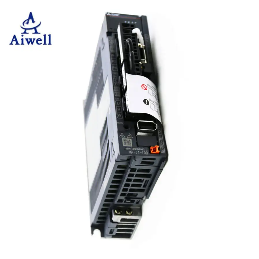 100 ワットのサーボモータドライバ三菱Melservo-J4 0.1KW acサーボ
