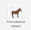 Front adhesive