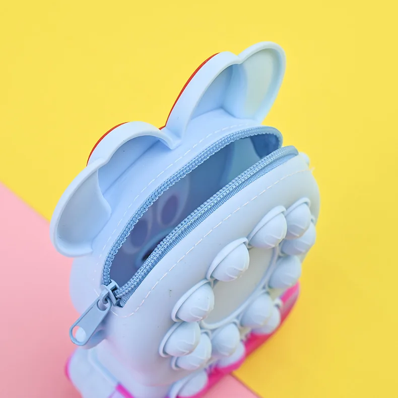 Новые силиконовые модные сумки через плечо с пузырьковым эффектом для девочек