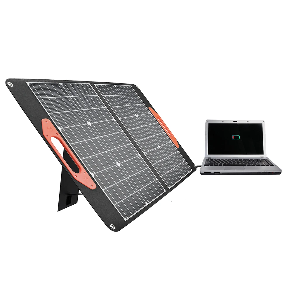 Cargadores Para Laptops Pannelli Solare 100w Usb Type C Portable Solar