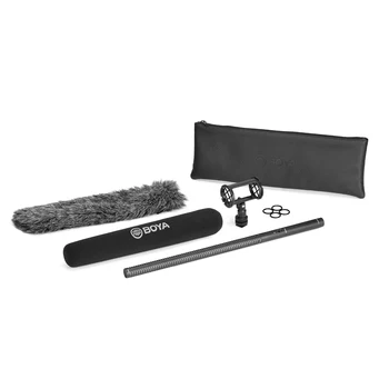 BOYA BY-PVM3000L Hot Selling Microphone Condenser Shotgun Studio Microphone Cardioid Handheld Mic for Interview Audio Camera detail image