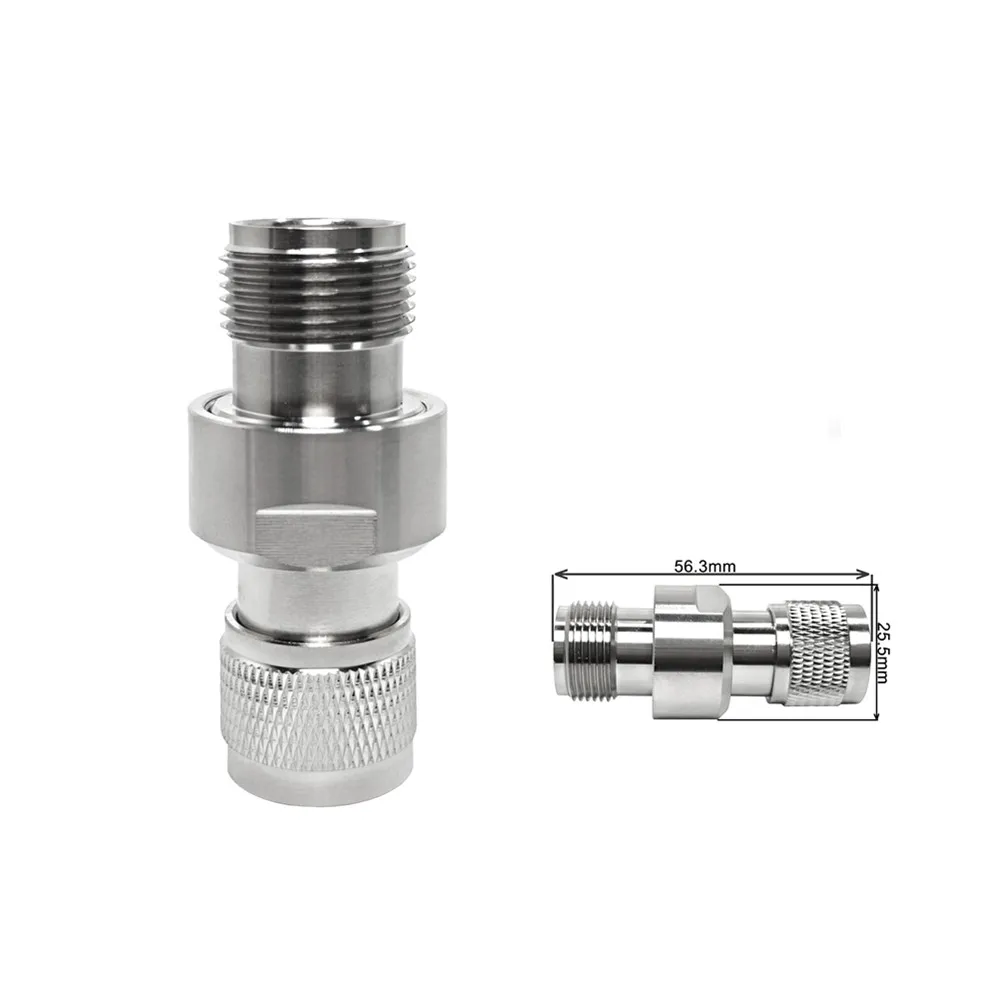 High Quality Factory Supply RF Adapter N Male to Type HN Female Straight Shape Connector Coaxial Adaptor Converter in Stock