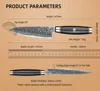 black 5 inch Utility Knives