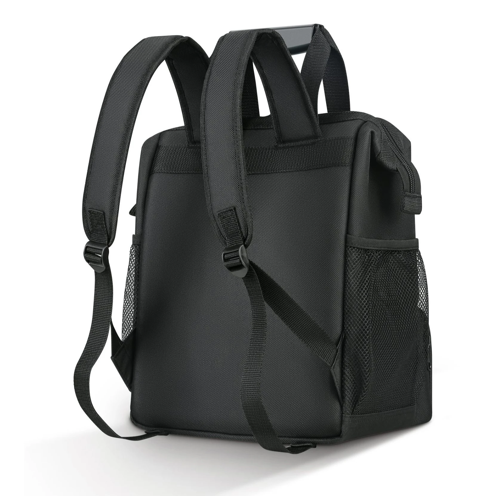 Tool Rucksack and Backpack 13-17" Laptops Large Front Flap Provides Easy Access to All Tools Open and Covered Internal Pockets