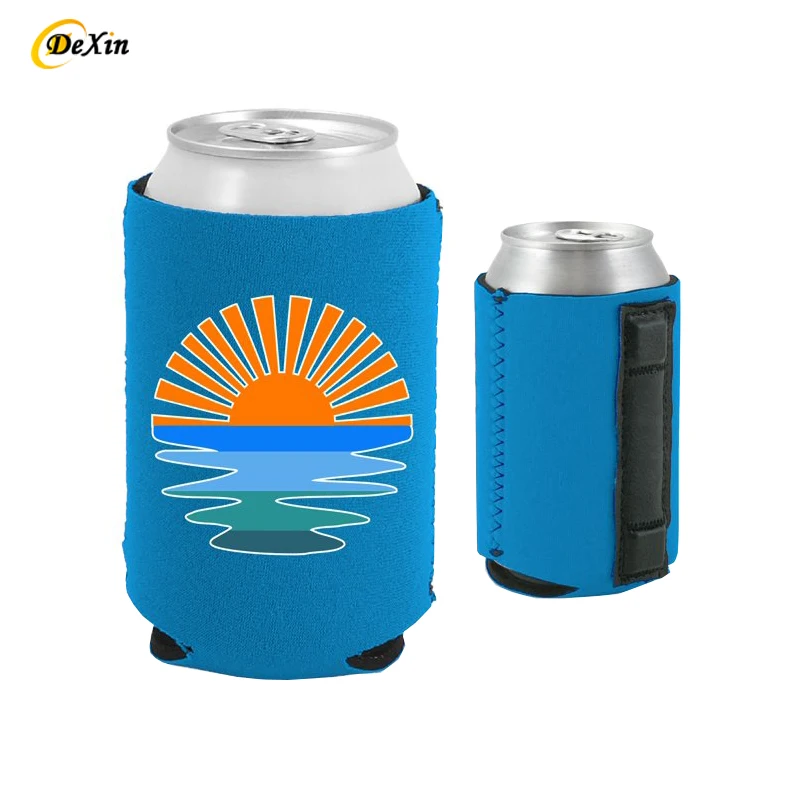 Wholesale Personalized Sublimation Beer Can Coolers Drink Koozy