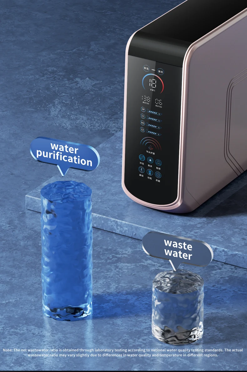 800G Reverse Osmosis Home Use Water Filter Life Reminder TDS Display Drinking Water Manufacturing Vendor