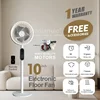 Large Panel Remote Control Circulating Fan