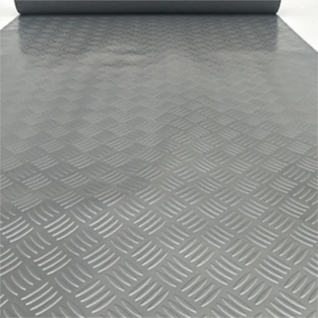 Waterproof 1.5mm PVC Garage Floor Mat Anti-Slip Rubber Flooring