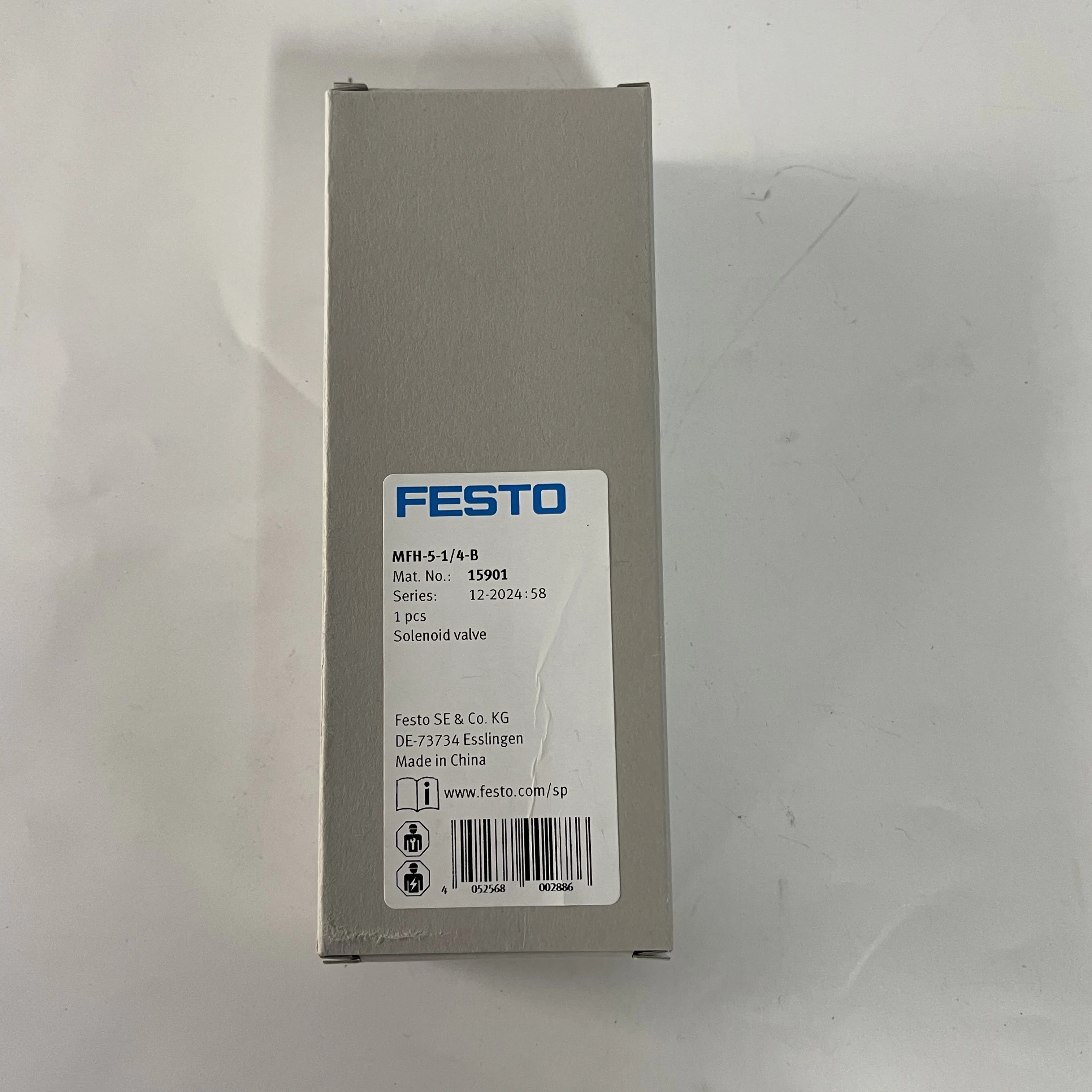 Festo Solenoid Valve MFH-5-1/4-B