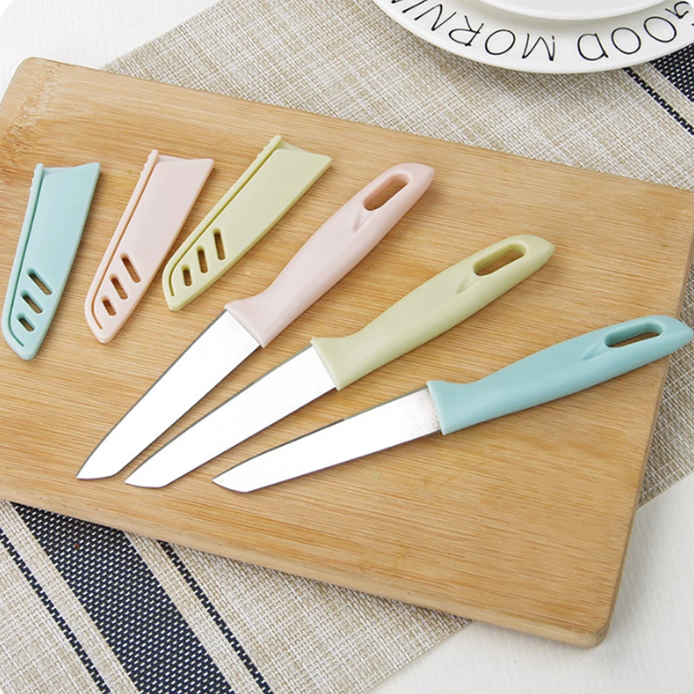 
 Лидер продаж, бытовой кухонный нож из нержавеющей стали LG042 для резьбы по фруктам, портативный нож с полипропиленовой ручкой для чистки, пилинга, нож для фруктов и овощей  