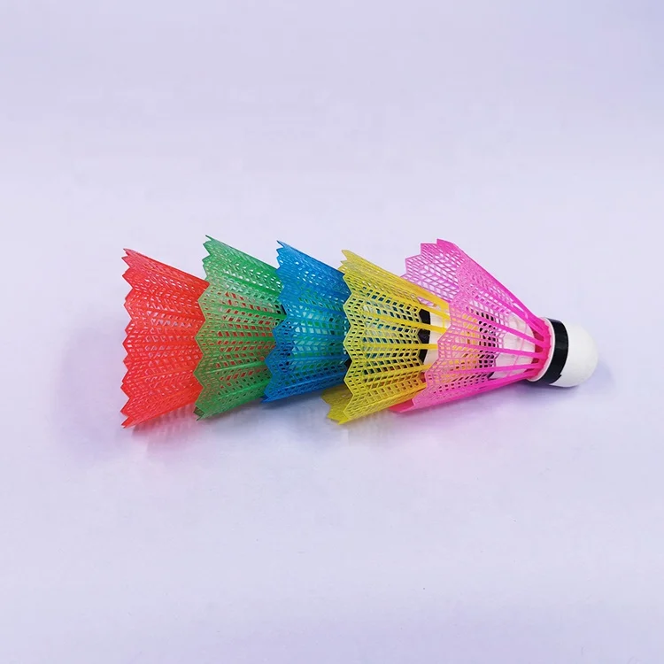 5pcs Pack Plastic Material Shuttles Badminton for Kids Cheap Supplier China New Styles Shuttlecock Badminton