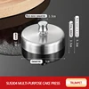 Silver little hamburger Mold Press