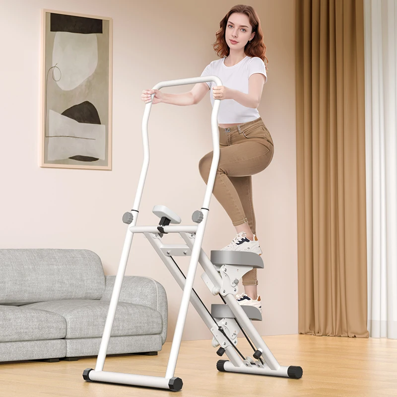 Newest Vertical Climber Machine Folding Cardio Exercise Climber With Extended Step Range Stair Stepper for Home Gym Exercise