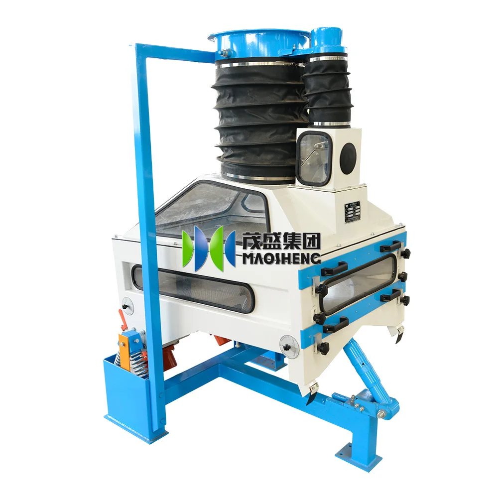 Grain Sesame Cocoa Bean Seed Cleaning Machine Seed Destoner for Grain