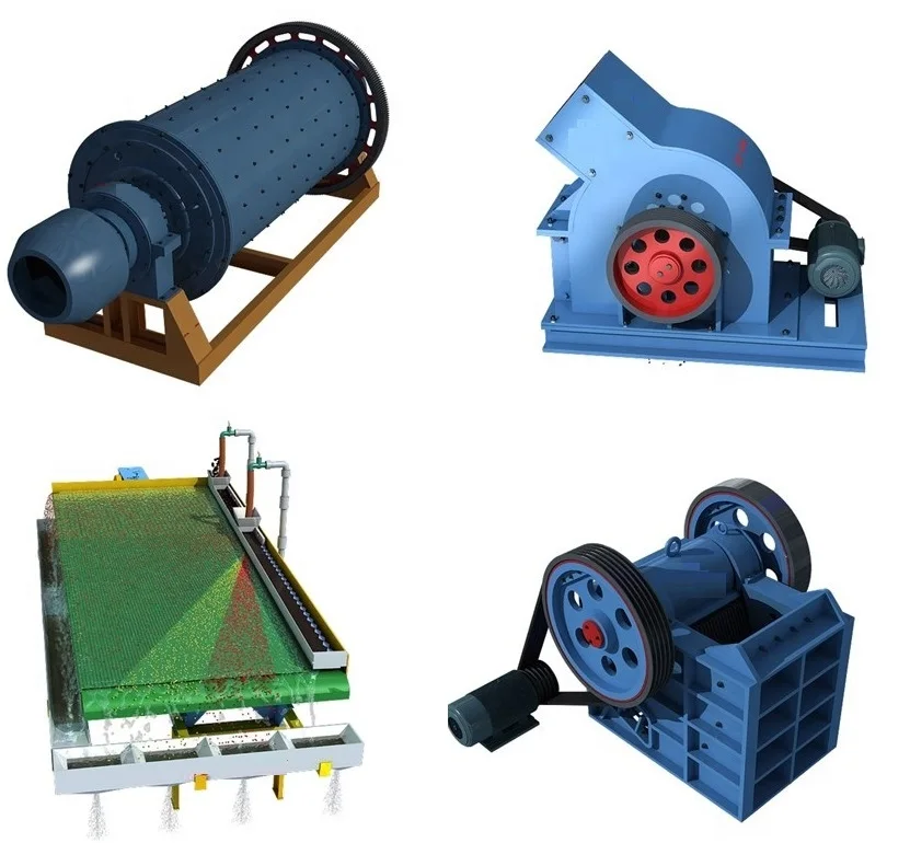 Used Factory Cheap Advanced Technology Mining Gold Extraction Mining Milling Machine