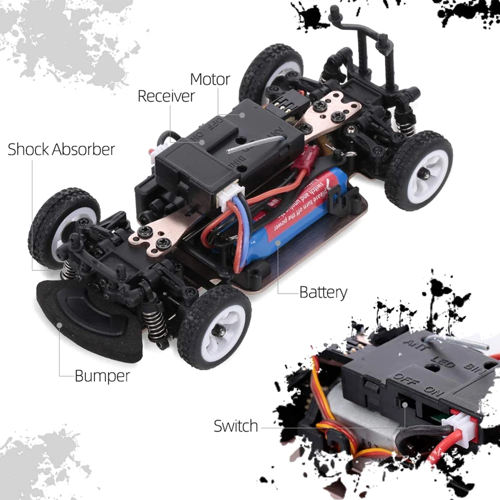 ホビーラジコン 1/28 wltoys k989 rwd Amazon.co.jp: WLTOYS K969 1:28 2.4G 4WD RC Car Alloy Brushed