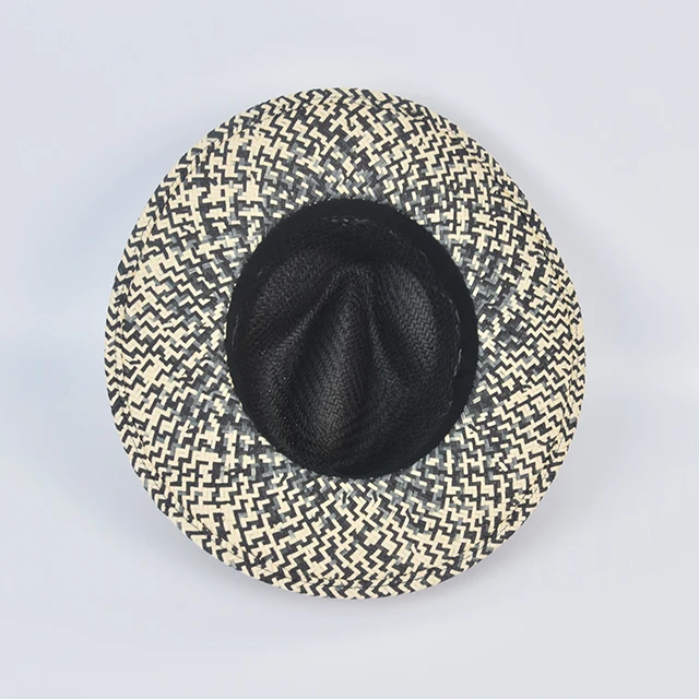 Воздухопроницаемая соломенная шляпа унисекс Пляжная фетровая от солнца для улицы мужчин и женщин