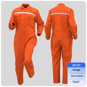 Spring Autumn Men's Hi Visibility CE/EU Certified Anti-Static Cotton Labor Protection Suit Shipyard Workshop Customization