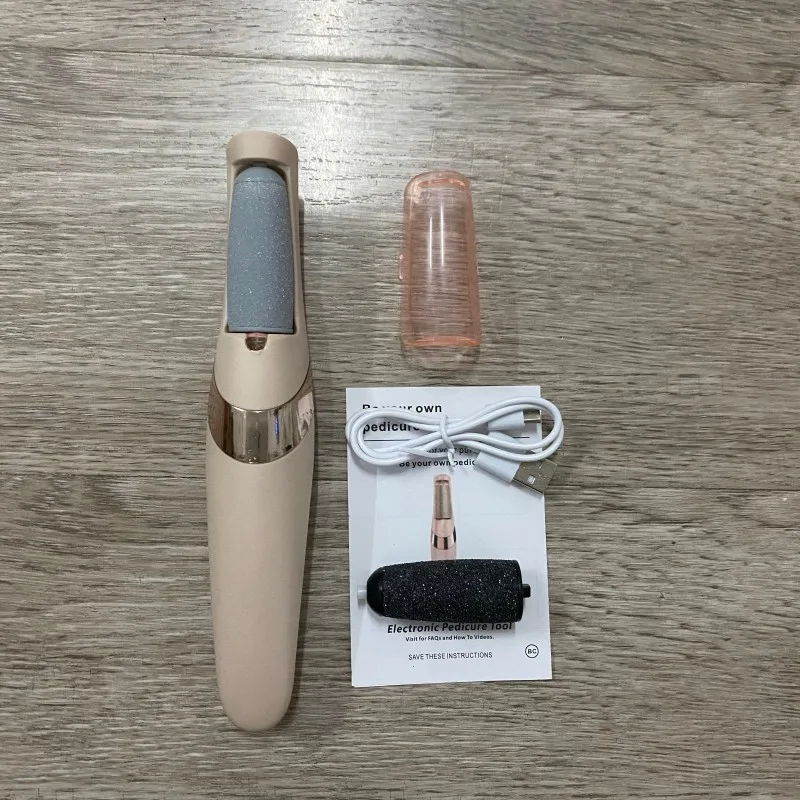 Electric Feet Callus Removers Rechargeable Portable Electronic Foot File Pedicure Tool Electric Callu Remover Kit Pedi Feet Care