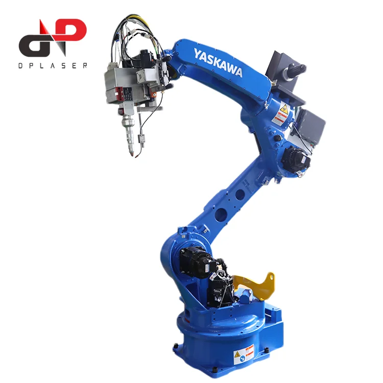 Yaskawa 6 Axis Robot Arm Stainless Steel Automatic Fiber Laser Welding ...