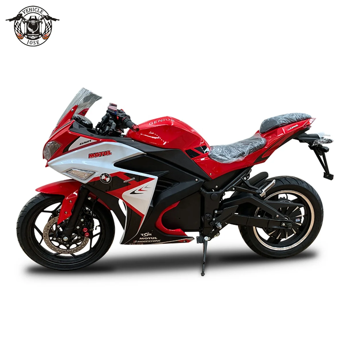 2025 New Model 72v Full Size Electric Motorcycle with Devil Eyes 10000w for Adult