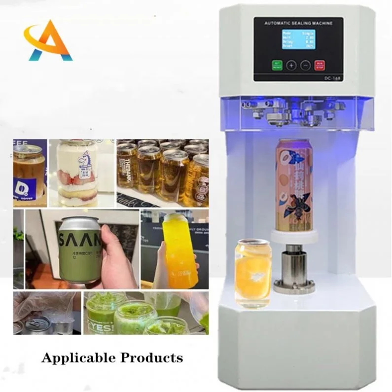 High Quality Can Electric Sealing Machine for Plastic Bottles Easy Open End