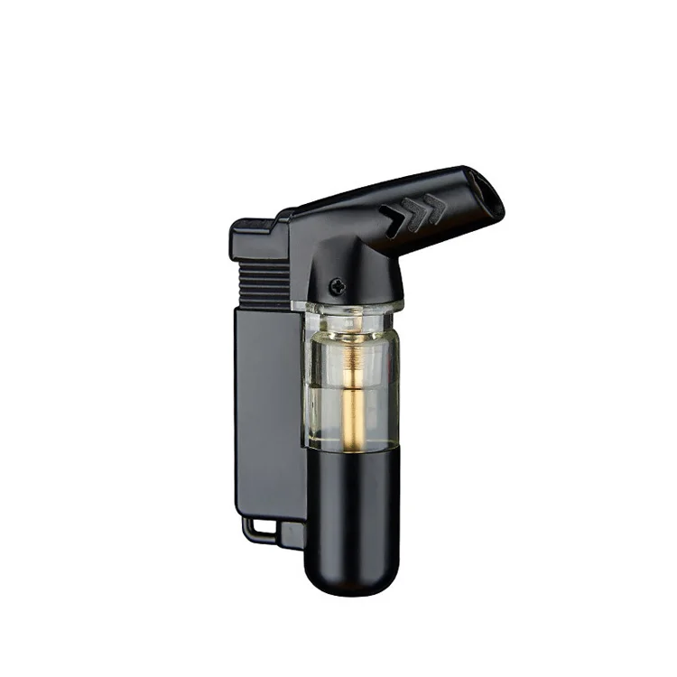 cigarette lighter temperature Blowtorch Blow Straight Inflatable Cigarette Lighter High Temperature Torch  Spot Moxibustion Burning Incense
