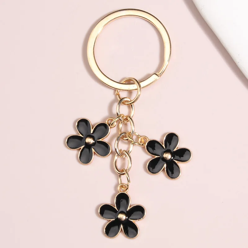 Porte-clés Tissé Porte-clés Fleur De Lotus Tissé à La Main, Pendentif
