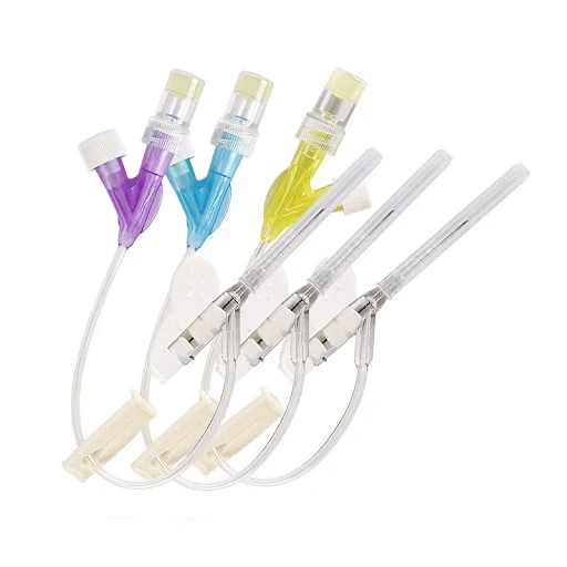 10PCS Pet Medizinische Verbrauchsmaterialien Geschlossenen Katheter Intravenöse Infusion Inwelling NadelDrei-kanal Heparin Kappe 18G 20G 22G 24G – Detail 7