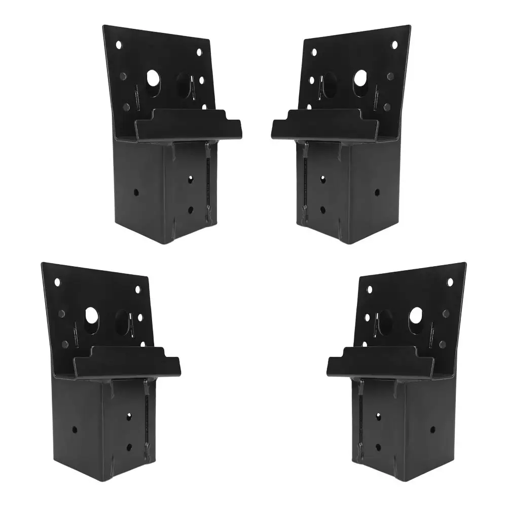 Outdoor 4x4 Compound Angle Elevator Brackets for Deer Stand Hunting Blinds Shooting Shack
