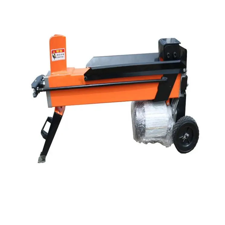 TEBAK Automatic Electric Hydraulic Wood Splitter Light Wood Crusher Portable Wood Log Splitter Splitting Machine