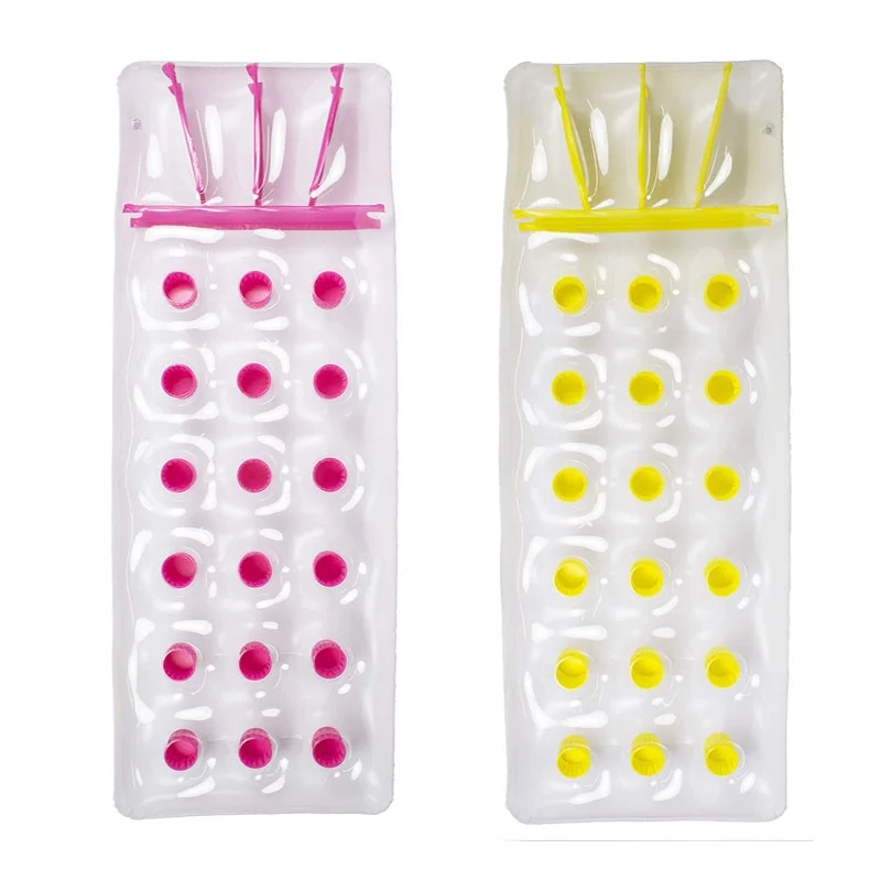 
 Изготовленный На Заказ надувной матрас из ПВХ с 18 отверстиями  