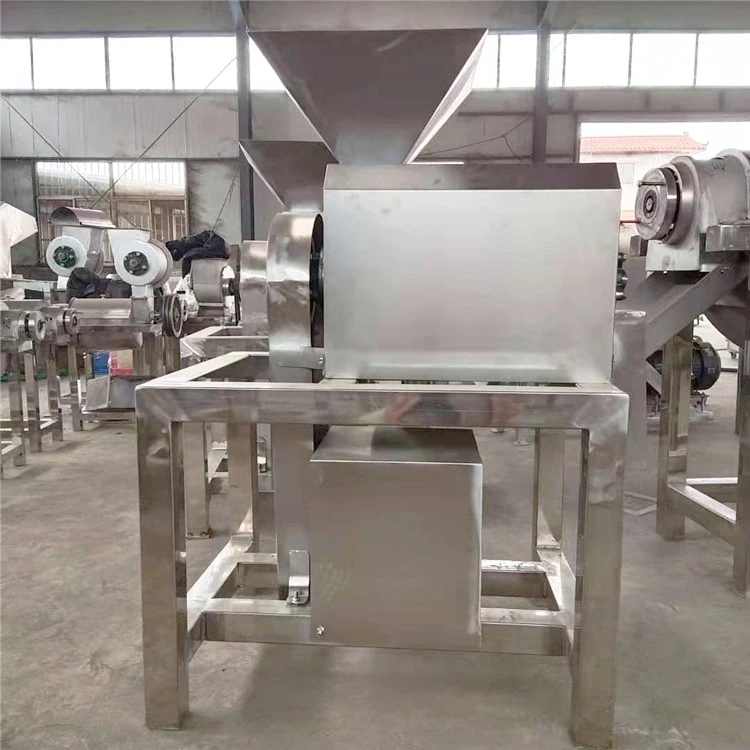 Small Scale Strawberry Mango Pulp Juice Making Extractor Machine
