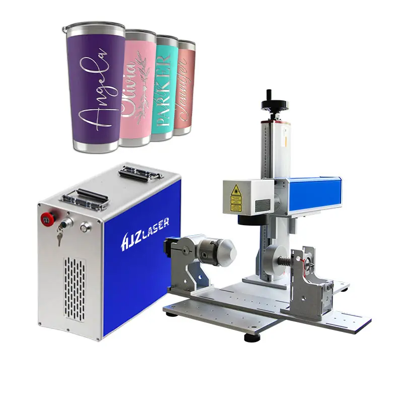 Fiber Laser Marking Machine for Personalized Custom Engraved YETI Tumbler or Tumbler Birthday Gift Unique Engraving