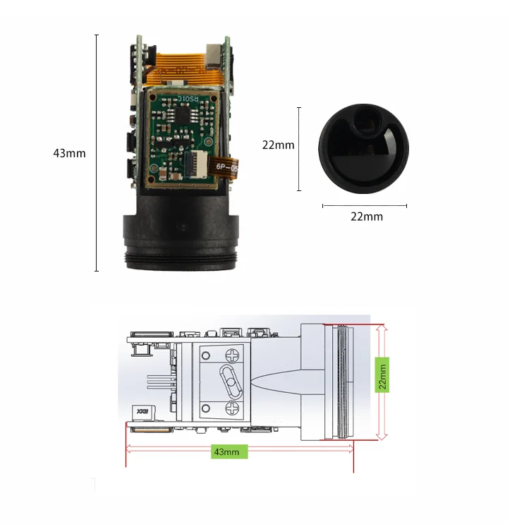 UAV Laser Distance Sensor - 500m Laser Rangefinder Module