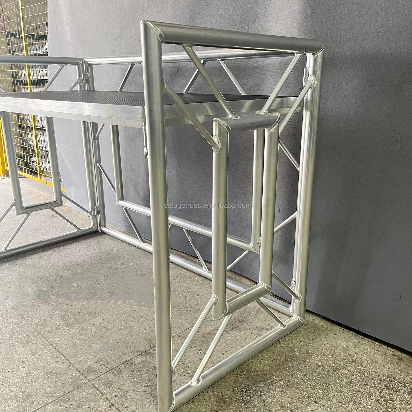 product dj booth aluminium alloy portable dj table adjustable height for stage performance music event concert night club truss displays849-7