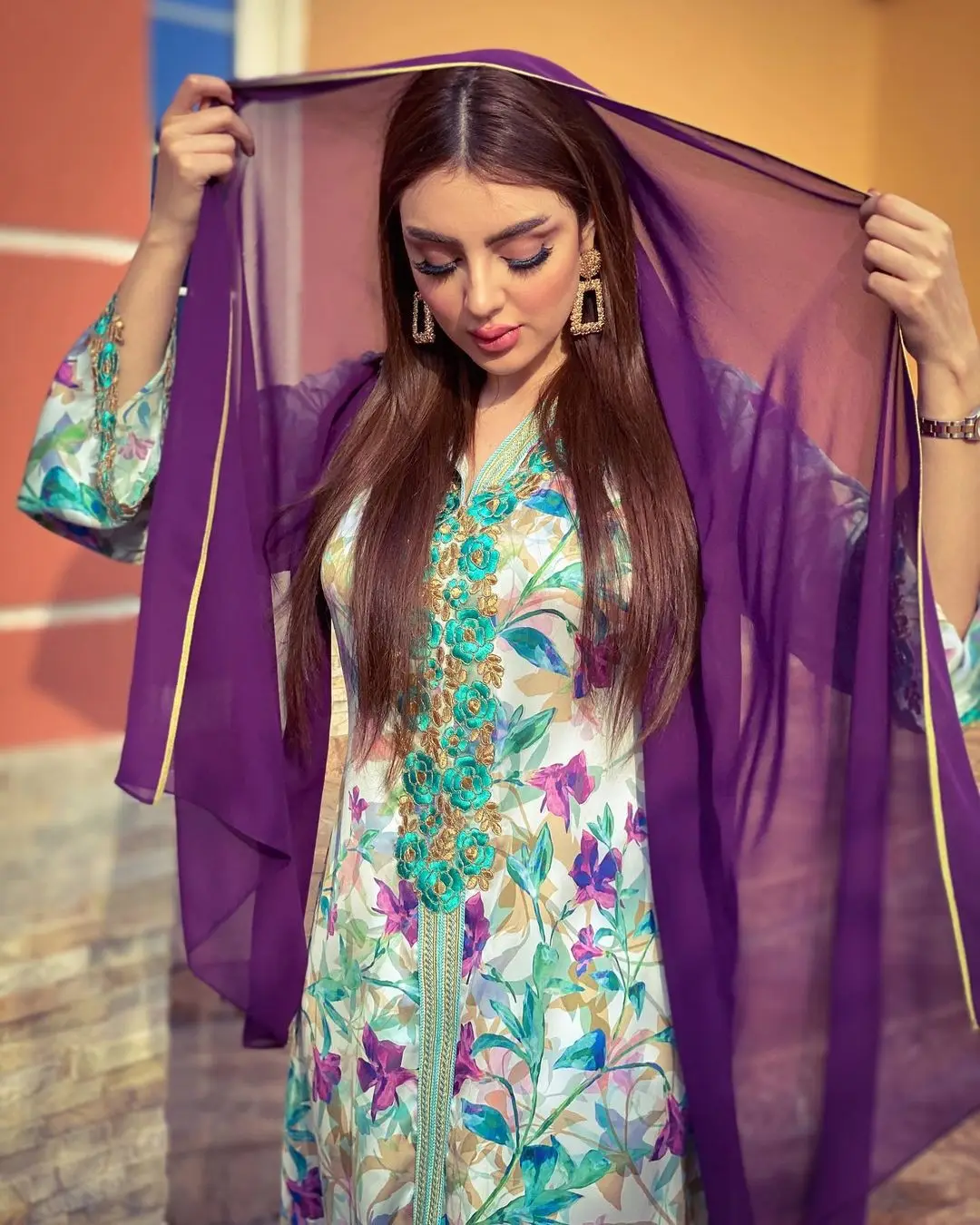 monsoon kaftan dress