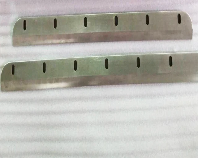 Heat Treatment Durable Zigzag Cutting Off Knife for Cup Noodle Packing Machine 3