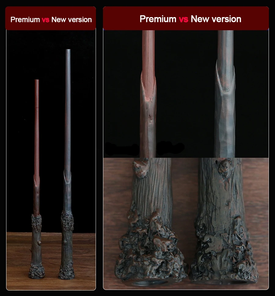 Harry Potter Wand Shoots Fire Ball Electronic Fire Flasher Magic Wands