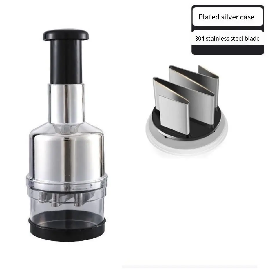 Beeman Kitchen Accessories Multifunction Hand Press Food Cutter Garlic Onion Nuts Grinde aperçu 3
