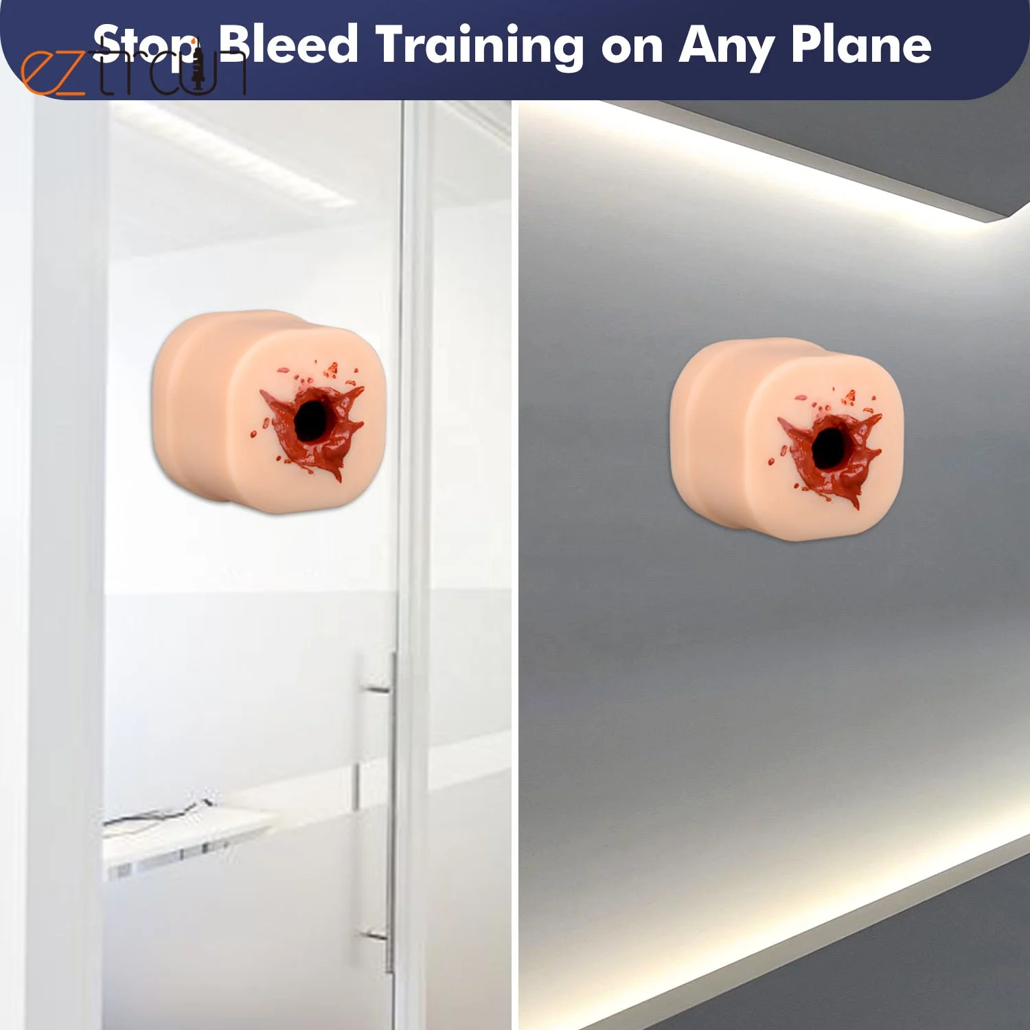 TCCC Course Gunshot Wound Packing Trainer for Tactical Combat Casualty Care