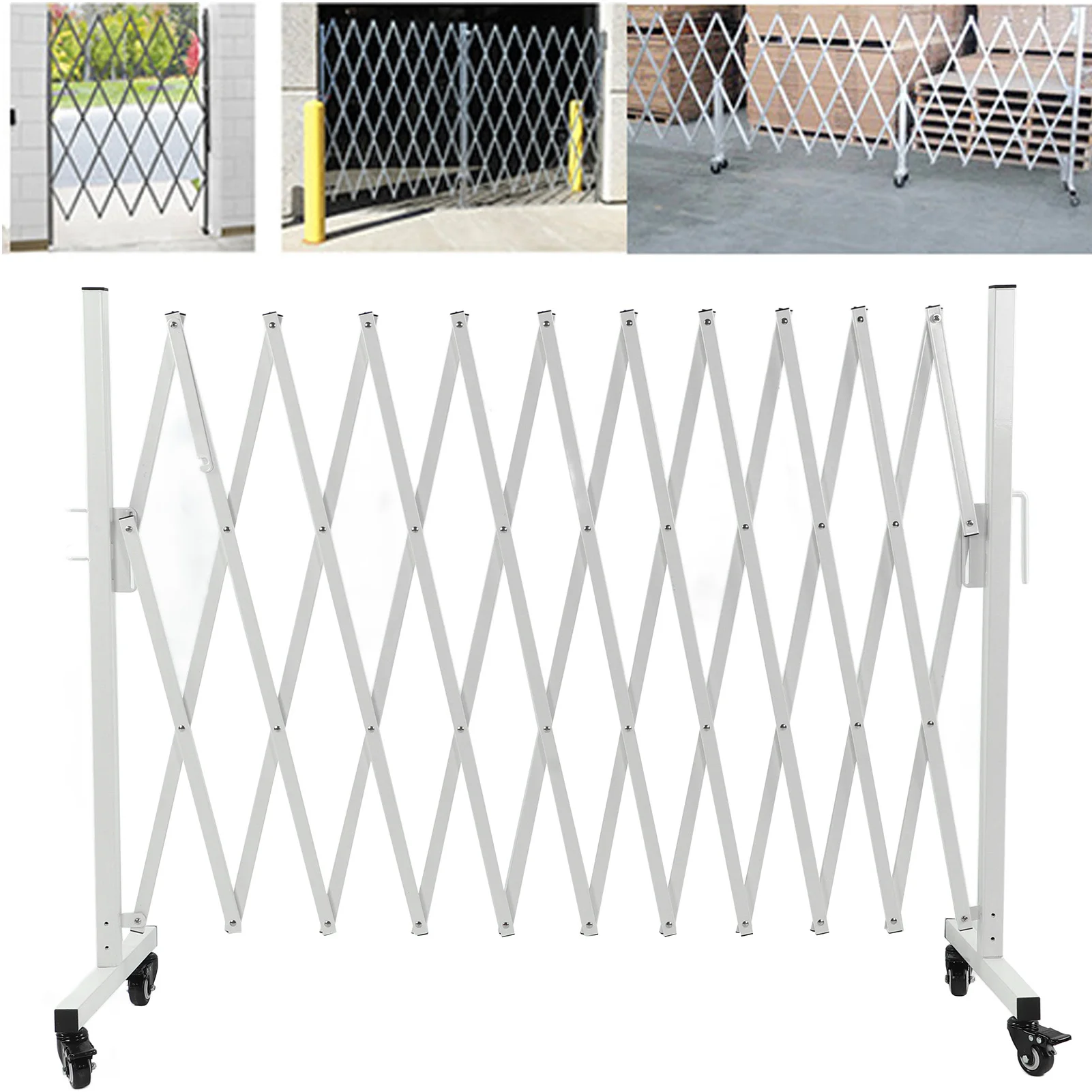 Portable Gate Protection Alibaba.com: Metal Expandable Gate, Folding Garden Security Fence Gate ...