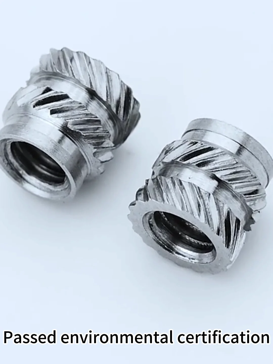 M2 M2.5 M3 M4 M5 M6 M8 M10 Heat Stake Threaded Inserts Ultrasonic Stainless Steel Inserts For