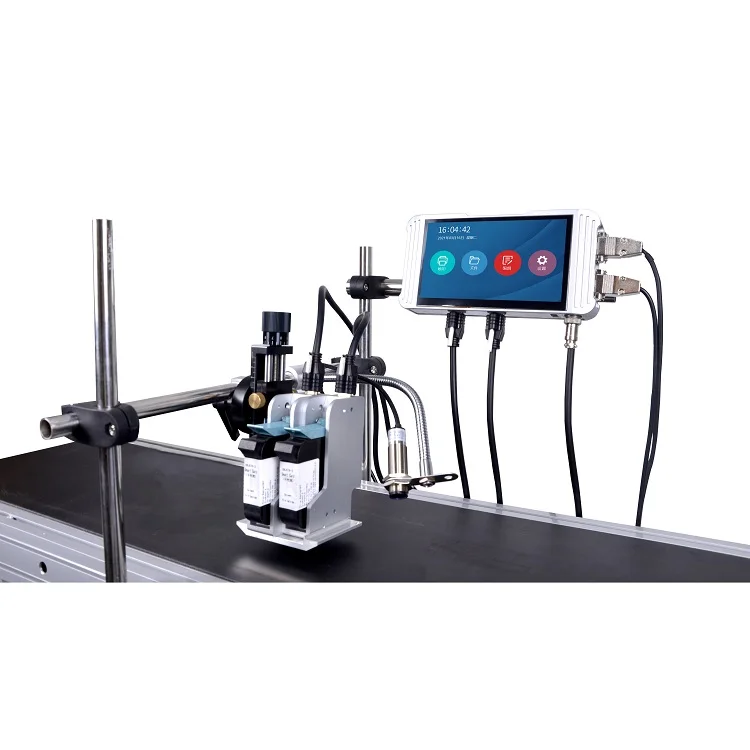 Online Inkjet Printer 25.4mm 50mm Arabic Spanish English Tij Batch