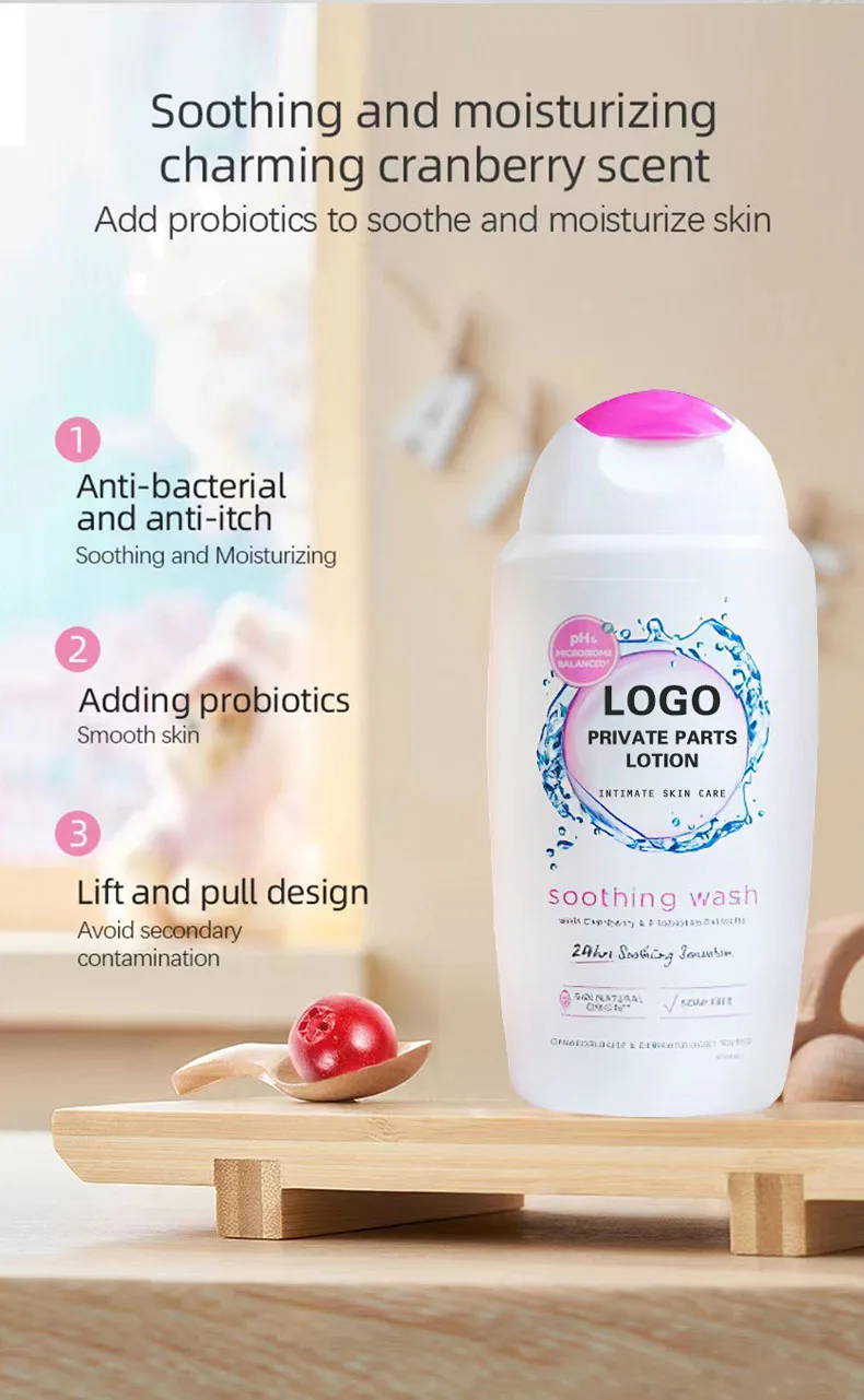 Private Parts Cleaning Lotion Female Private Parts Cleanser Intimate